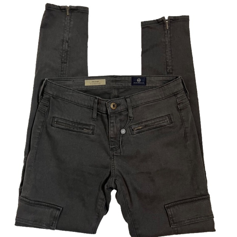 NWOT AG Adriano Goldschmied The Tyler Cargo Skinny Ankle Jeans Women 27 (28x28)